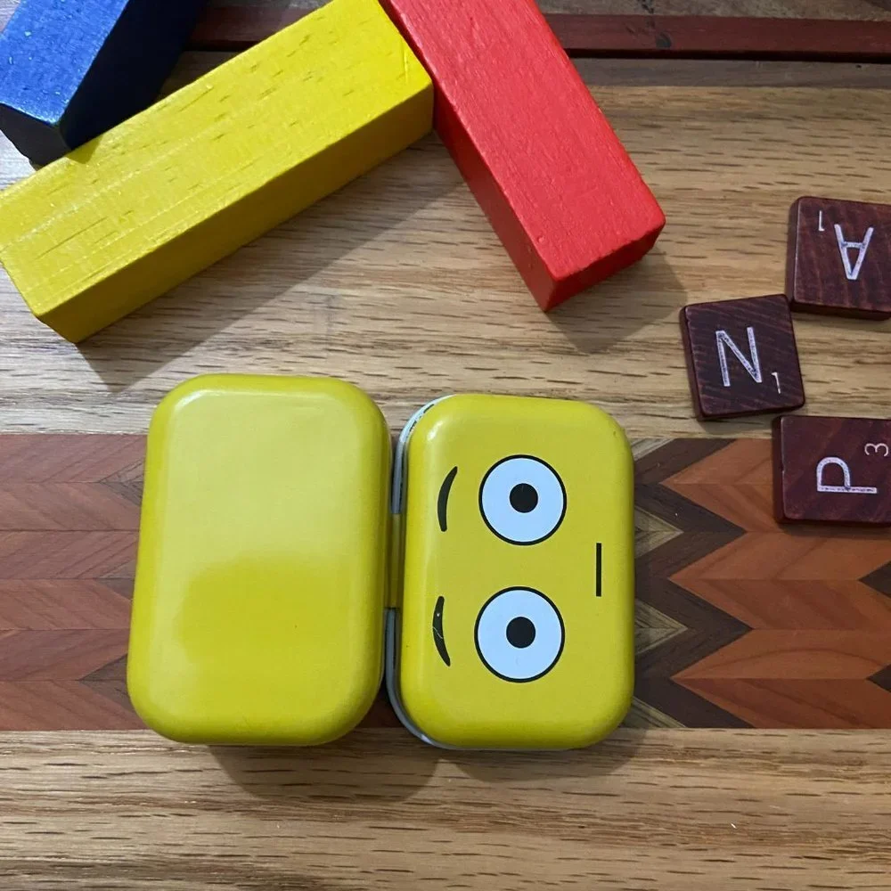 Wow! Emoji - Yellow Mini Tin Box